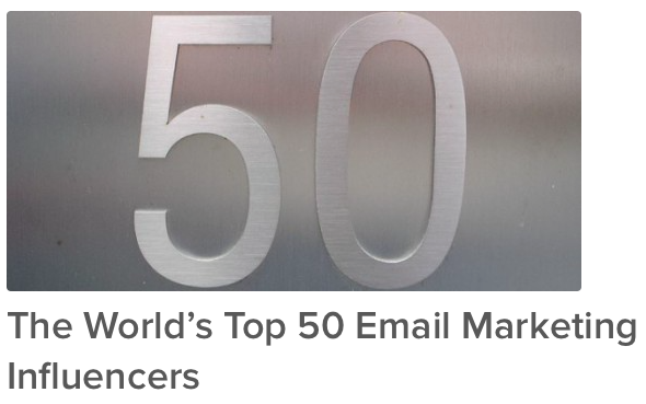 Top 50 Email Marketers